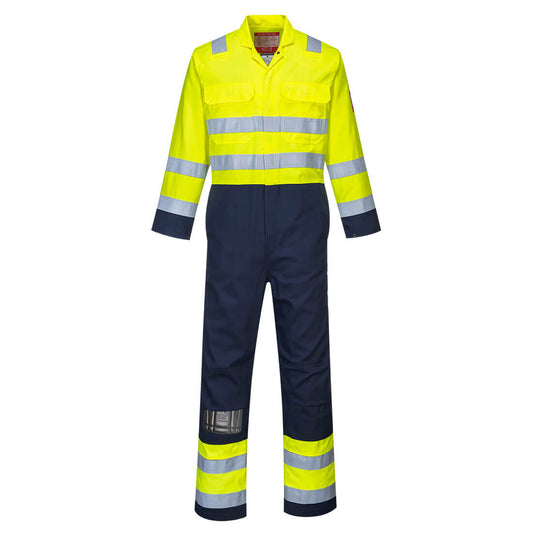 Tuta da lavoro Hi-Vis Bizflame Work Antistatica Portwest personalizzato con logo - Pubblienne