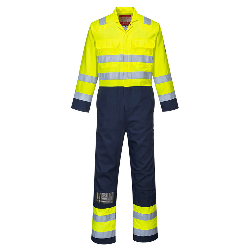 Tuta da lavoro Hi-Vis Bizflame Work Antistatica Portwest personalizzato con logo - Pubblienne
