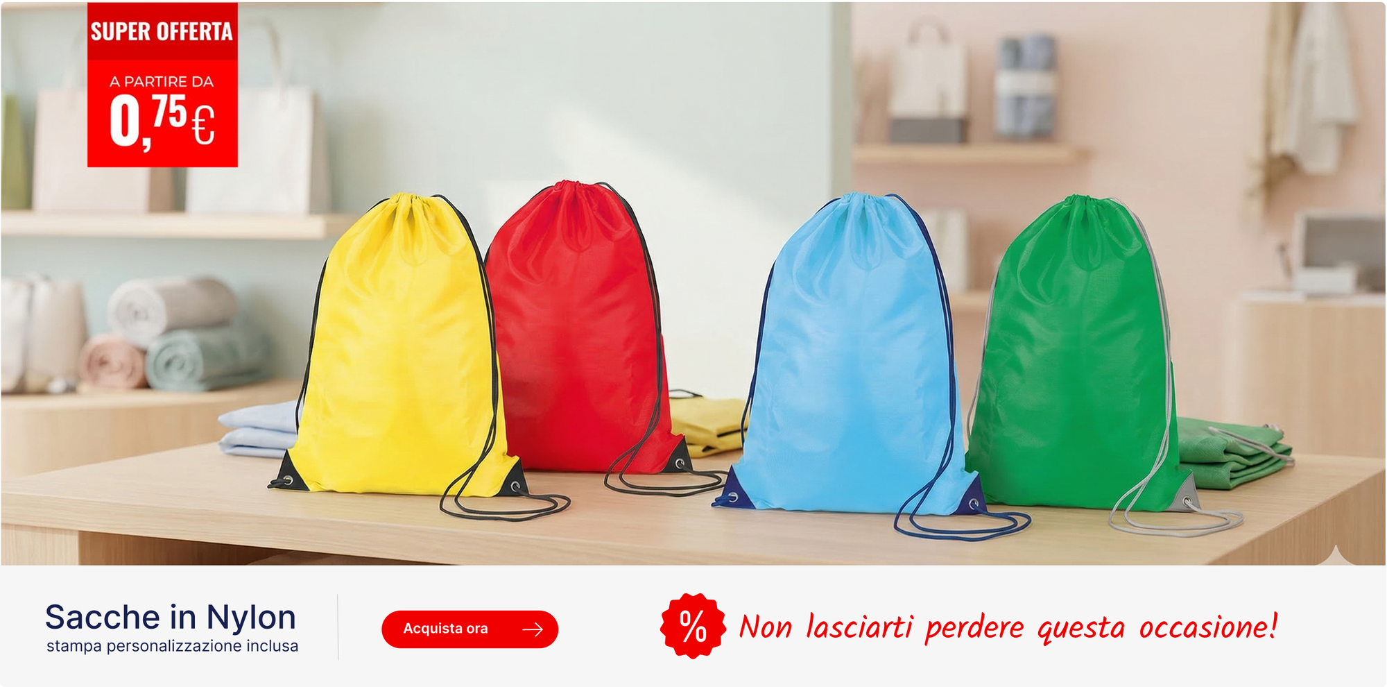Zainetti personalizzati
