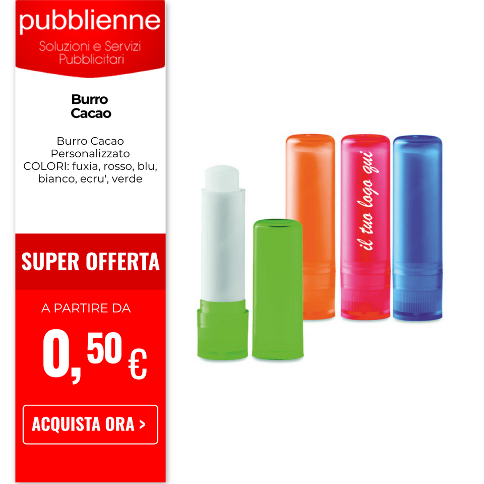 Burro Cacao personalizzato con logo - Pubblienne