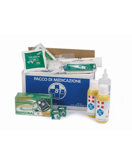 pacco reintegro con misuratore di pressione (più di tre dipendenti) personalizzato con logo - Pubblienne