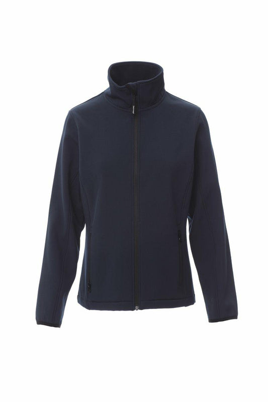 PERTH LADY GIACCA ERGONOMICA SOFT SHELL PAYPER personalizzato con logo - Pubblienne