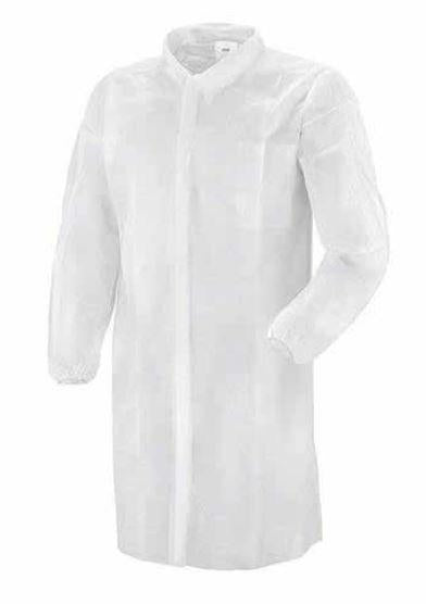 CAMICE DI PROTEZIONE MONOUSO TNT 100% POLIPROPILENE personalizzato con logo - Pubblienne