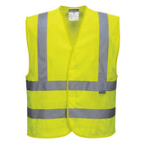 Gilet Banda Verticale MeshAir Hi-Vis Portwest personalizzato con logo - Pubblienne
