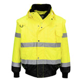Bomber Bicolore Hi-Vis Portwest personalizzato con logo - Pubblienne