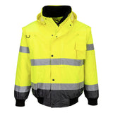 Bomber Bicolore Hi-Vis Portwest personalizzato con logo - Pubblienne