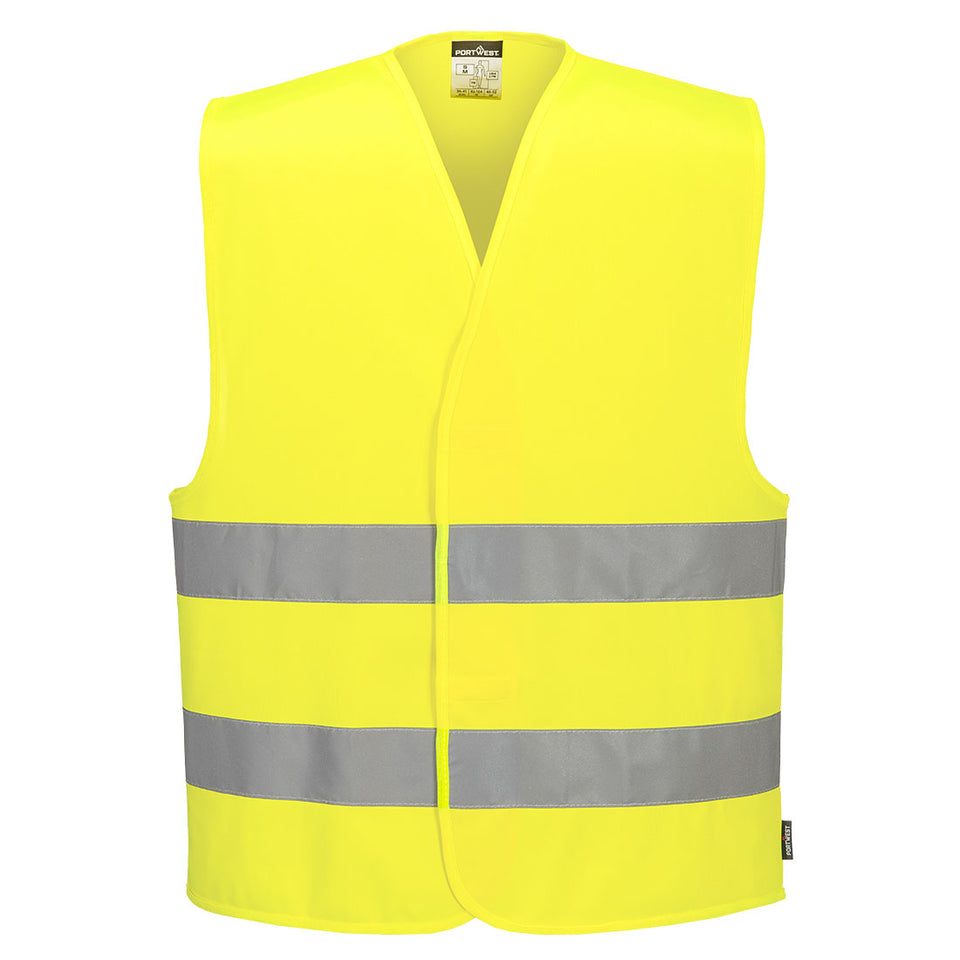 Gilet 2 bande Hi-Vis Portwest personalizzato con logo - Pubblienne