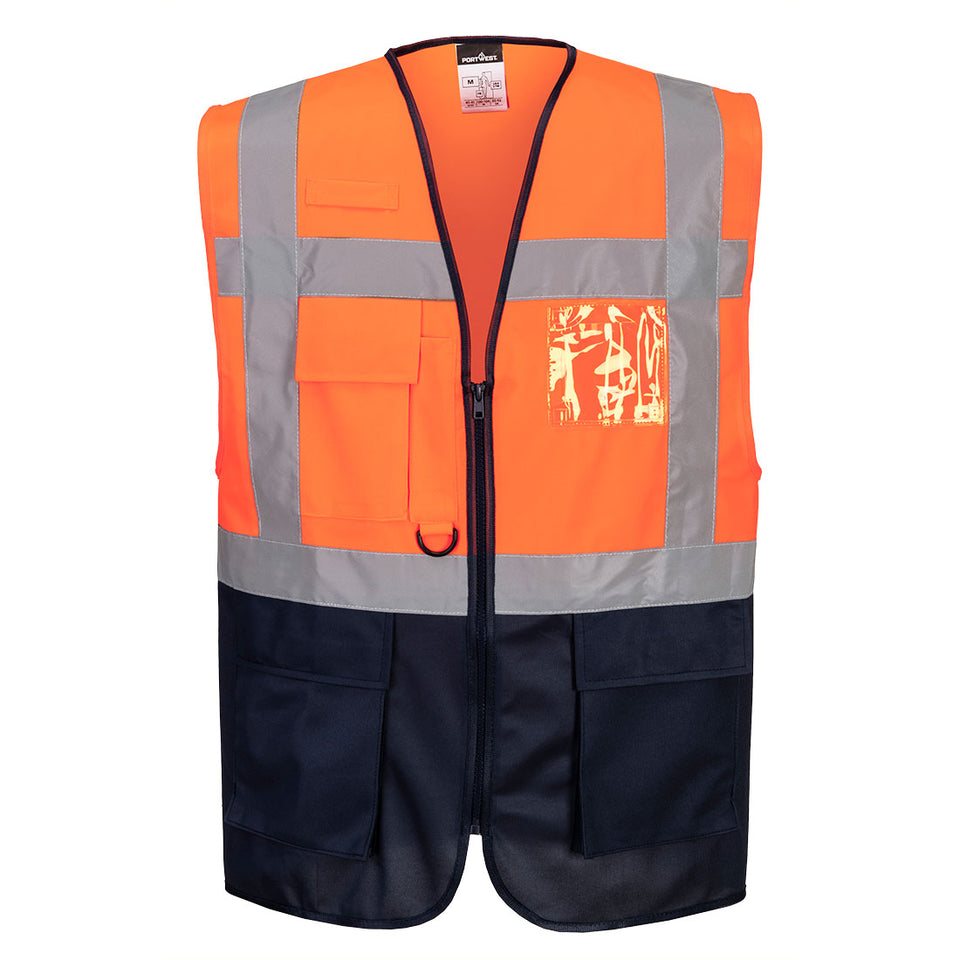 Gilet Executive Varsavia Portwest personalizzato con logo - Pubblienne