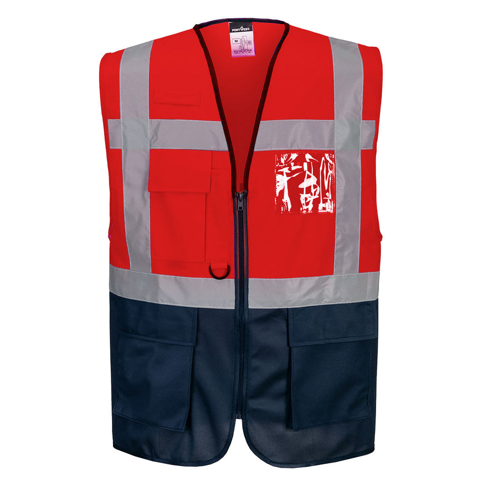 Gilet Executive Varsavia Portwest personalizzato con logo - Pubblienne