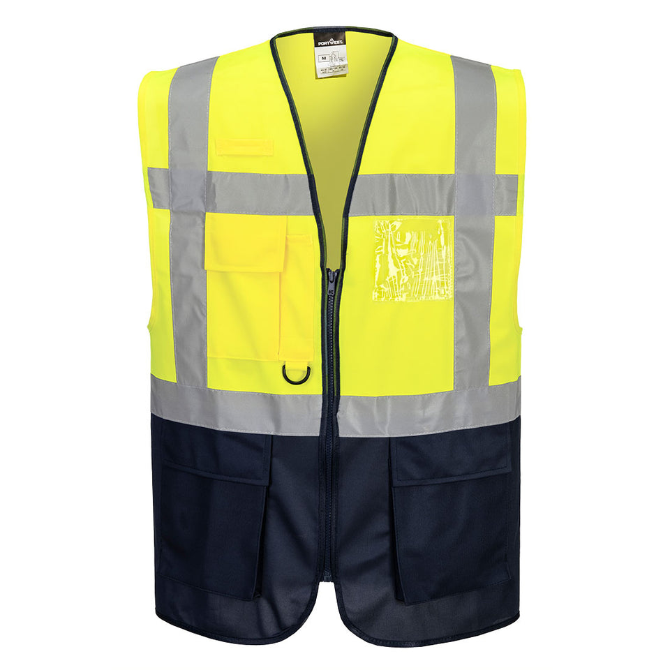 Gilet Executive Varsavia Portwest personalizzato con logo - Pubblienne