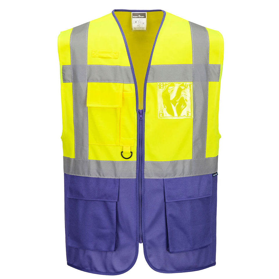 Gilet Executive Varsavia Portwest personalizzato con logo - Pubblienne