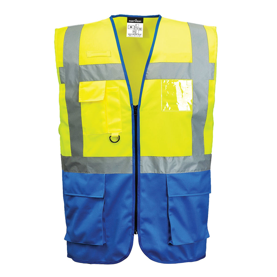 Gilet Executive Varsavia Portwest personalizzato con logo - Pubblienne