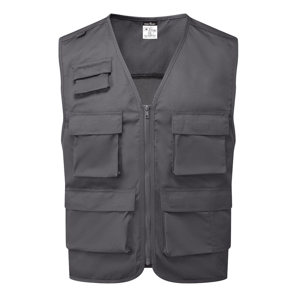 Gilet da lavoro Portwest personalizzato con logo - Pubblienne