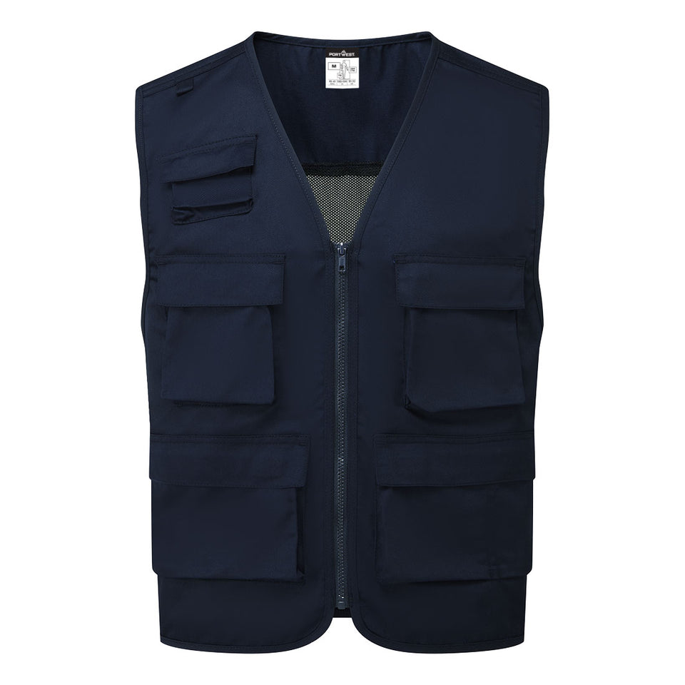 Gilet da lavoro Portwest personalizzato con logo - Pubblienne