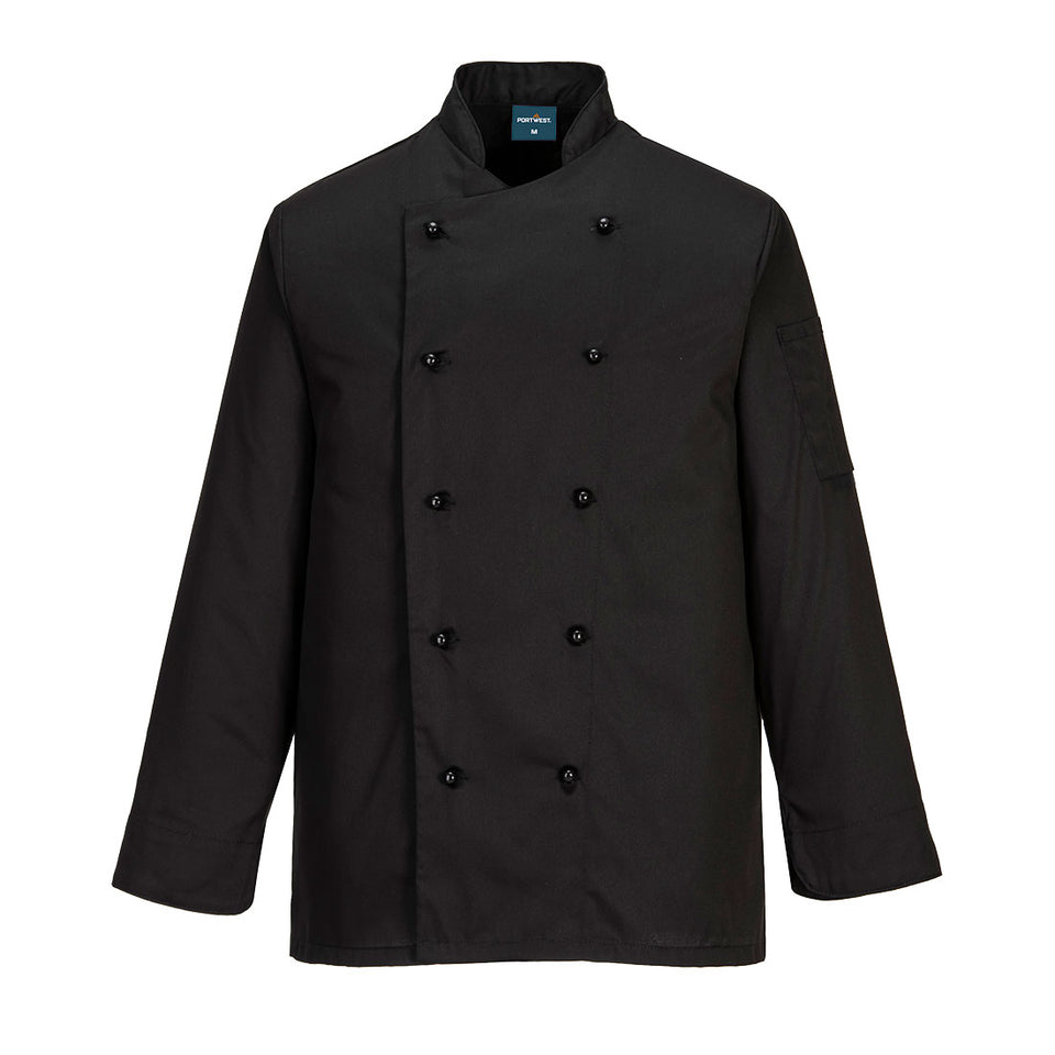 Giacca Chef Somerset Portwest personalizzato con logo - Pubblienne