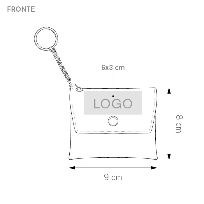 POCHETTE KEY personalizzato con logo - Pubblienne