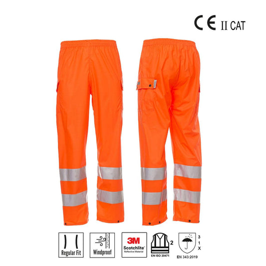 RIVER-PANTS Pantalone antipioggia alta visibilità PAYPER personalizzato con logo - Pubblienne