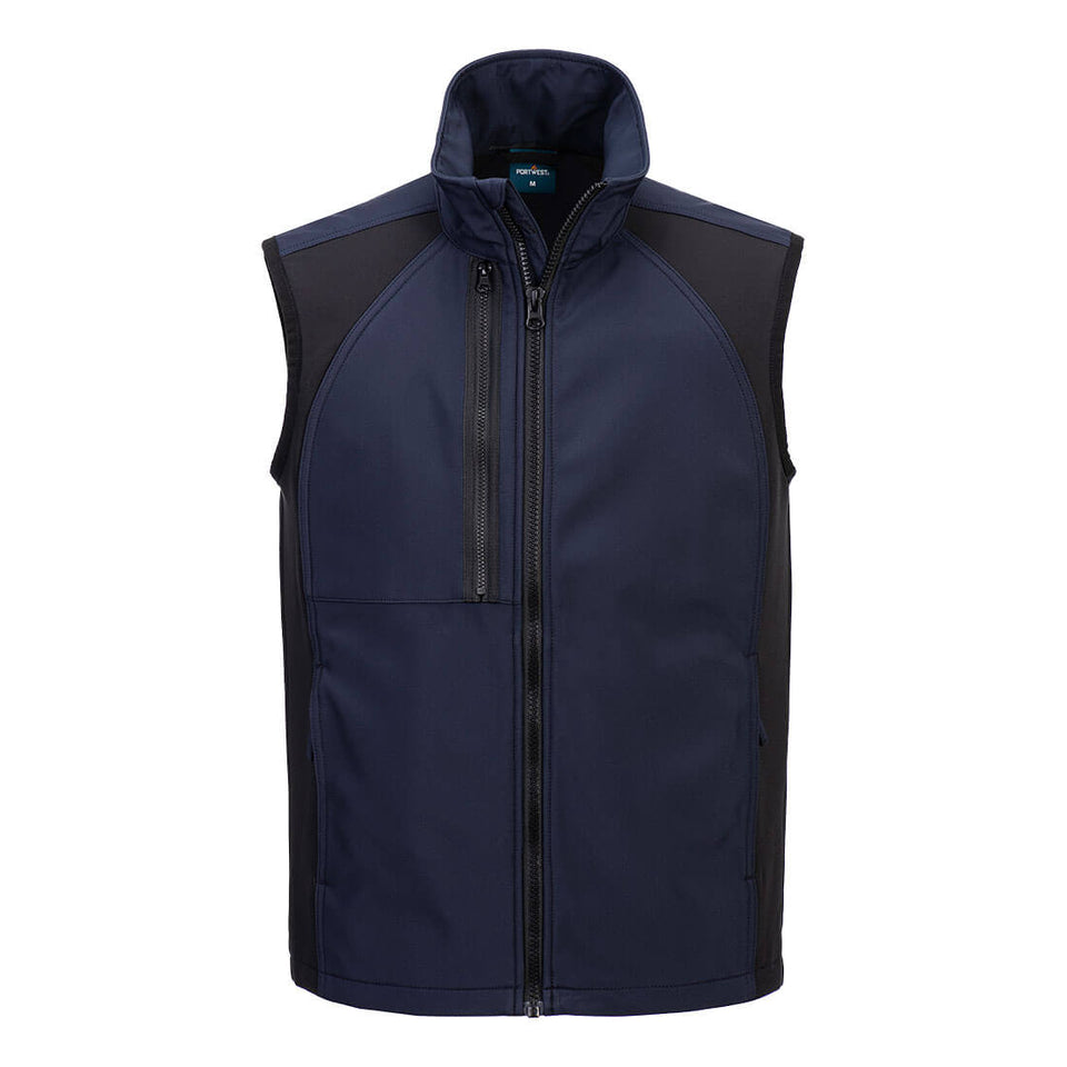 Gilet Eco Softshell WX2 (2L) Portwest personalizzato con logo - Pubblienne
