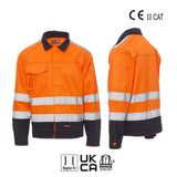 SAFE HI-VI WINTER GIUBBINO INVERNALE ALTA VISIBILITA' PAYPER personalizzato con logo - Pubblienne