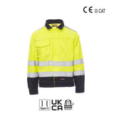 SAFE HI-VI WINTER GIUBBINO INVERNALE ALTA VISIBILITA' PAYPER personalizzato con logo - Pubblienne