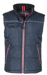 SHUTTLE 2.0 GILET IMBOTTITO A ZIP INTERA PAYPER personalizzato con logo - Pubblienne