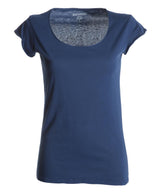 SOUND+LADY T-SHIRT AMPIO SCOLLO CON M/CORTA PAYPER personalizzato con logo - Pubblienne