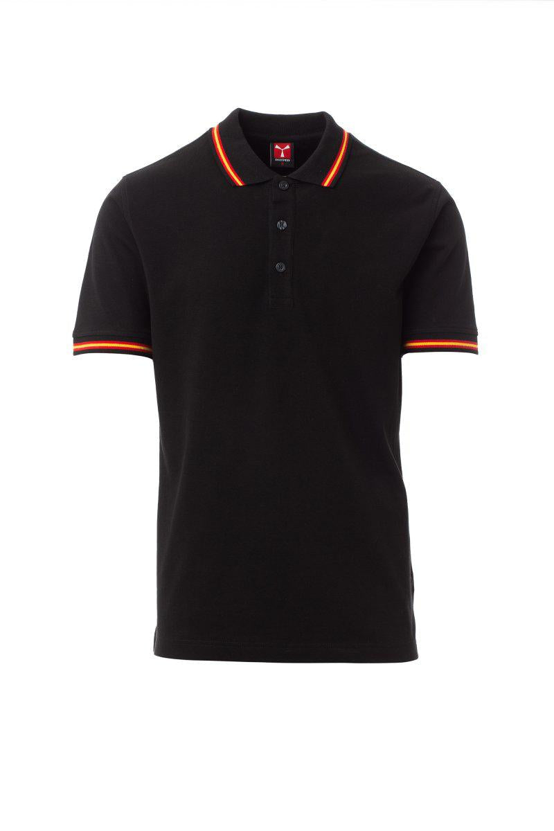 SPAIN POLO UNISEX SPAIN 185G PAYPER personalizzato con logo - Pubblienne