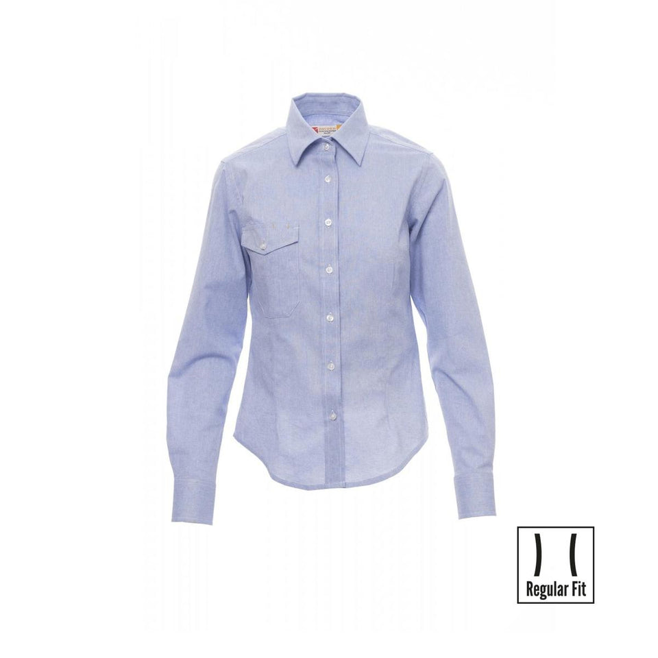 SPECIALIST LADY CAMICIA DONNA MANICA LUNGA PAYPER personalizzato con logo - Pubblienne
