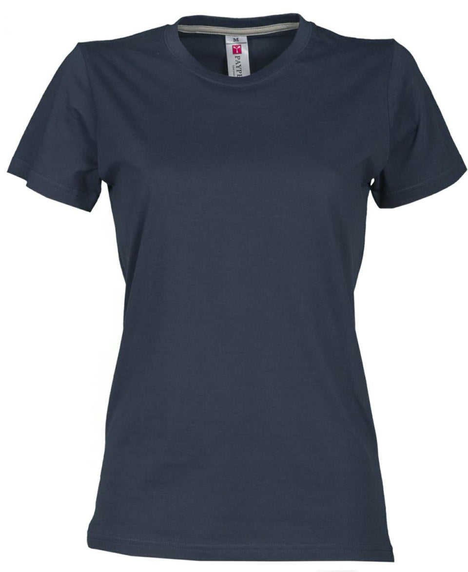 SUNRISE LADY T-SHIRT GIROCOLLO MANICA CORTA PAYPER personalizzato con logo - Pubblienne