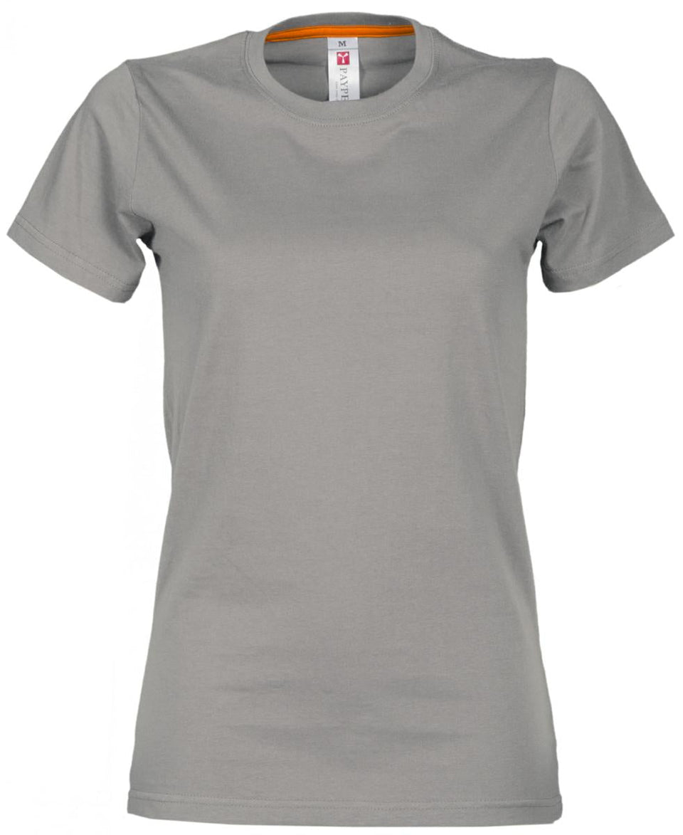 SUNRISE LADY T-SHIRT GIROCOLLO MANICA CORTA PAYPER personalizzato con logo - Pubblienne