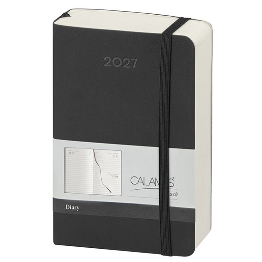 AGENDA GIORNALIERA - MODELLO PB544 (CLAMUS BLACK POCKET) personalizzato con logo - Pubblienne