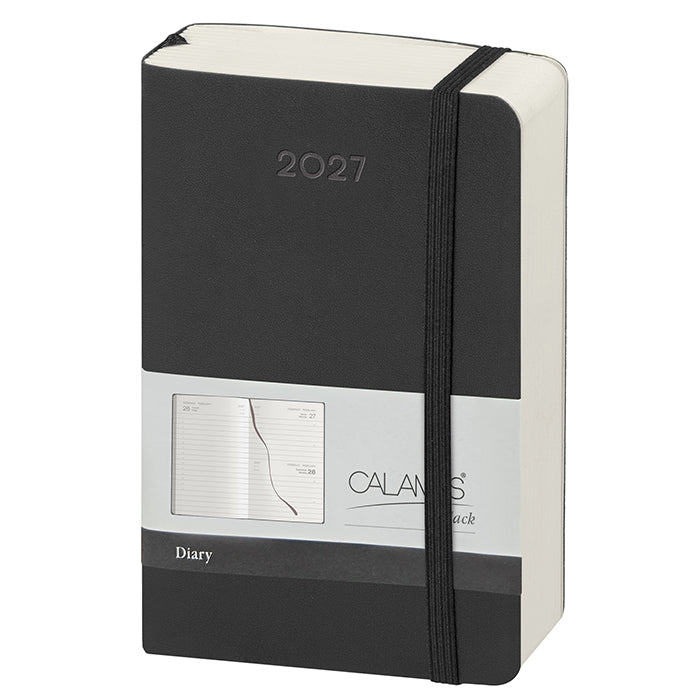 AGENDA GIORNALIERA - MODELLO PB544 (CLAMUS BLACK POCKET) personalizzato con logo - Pubblienne
