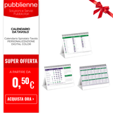 Calendario da Tavolo personalizzato con logo - Pubblienne