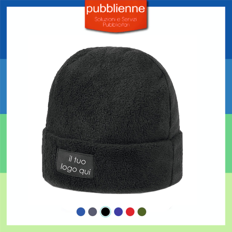 Cappellino Pile personalizzato con logo - Pubblienne