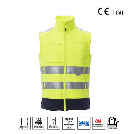 TRAFFIC GILET ALTA VISIBILITÀ PAYPER personalizzato con logo - Pubblienne