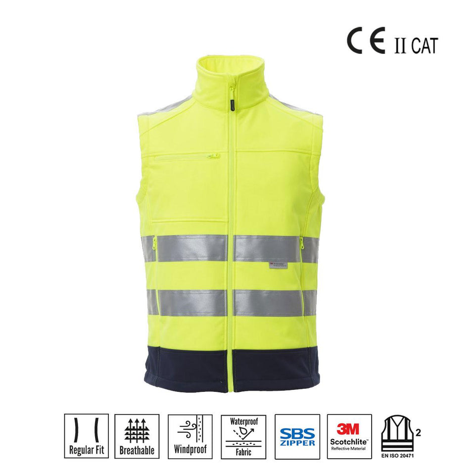 TRAFFIC GILET ALTA VISIBILITÀ PAYPER personalizzato con logo - Pubblienne