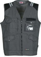 TUCSON GILET BICOLORE IN COTONE PAYPER personalizzato con logo - Pubblienne