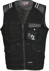 TUCSON GILET BICOLORE IN COTONE PAYPER personalizzato con logo - Pubblienne