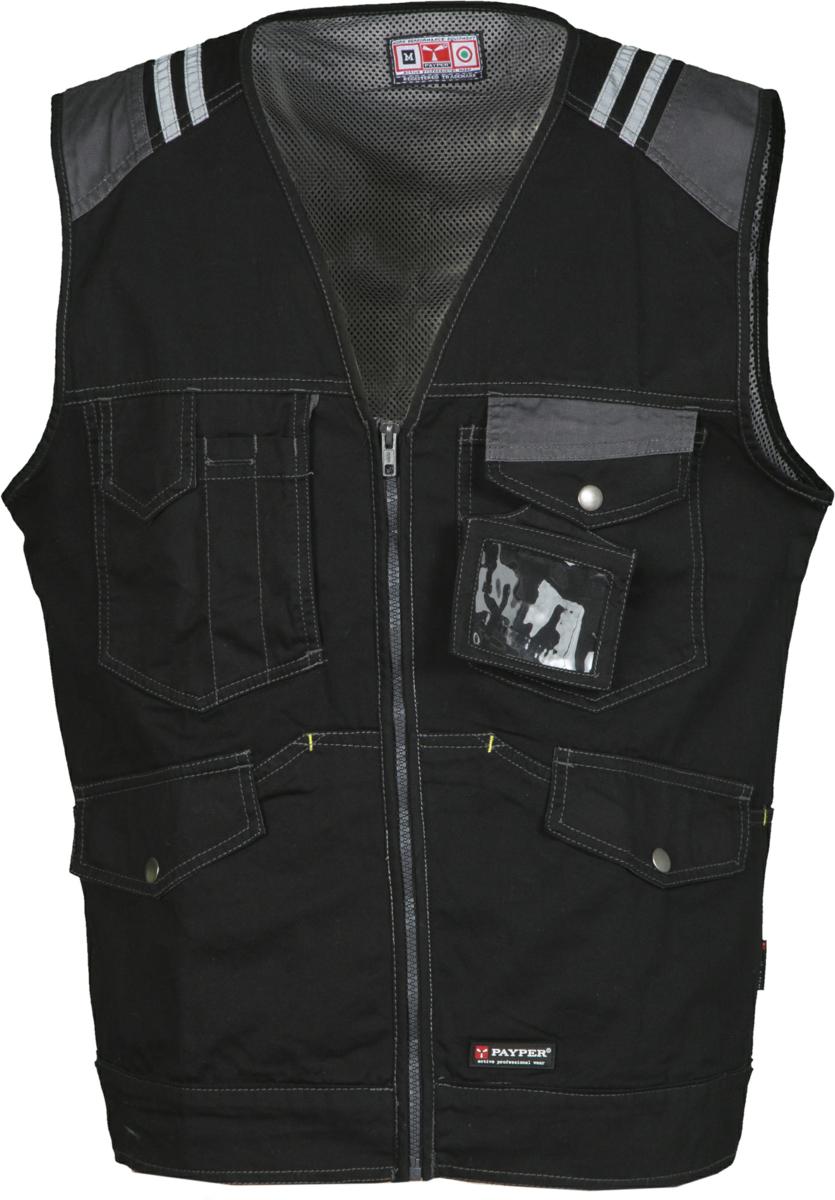TUCSON GILET BICOLORE IN COTONE PAYPER personalizzato con logo - Pubblienne