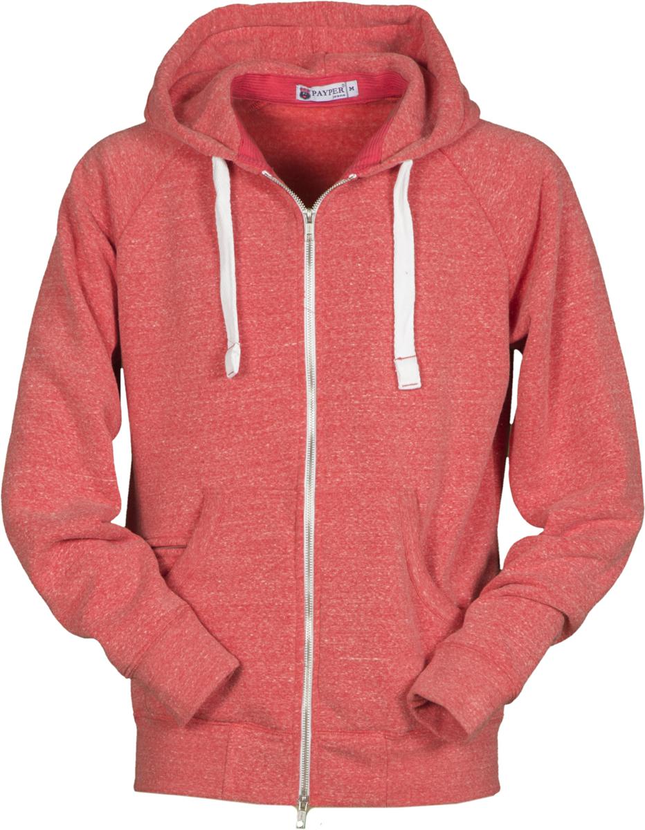FELPA UOMO FULL ZIPURBAN PAYPER personalizzato con logo - Pubblienne