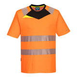 T-Shirt alta visibilità DX4 S/S Portwest personalizzato con logo - Pubblienne