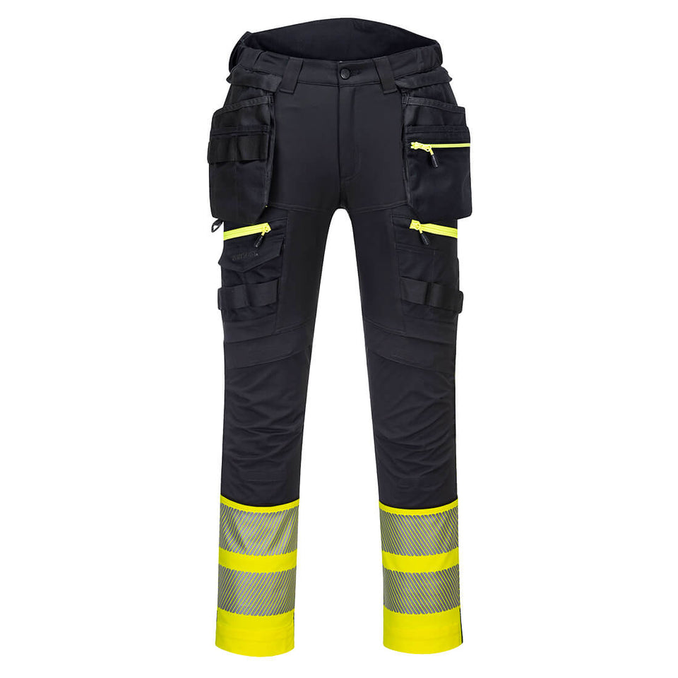 DX4  Pantaloni Holster Alta Visibilità Classe 1 Portwest personalizzato con logo - Pubblienne