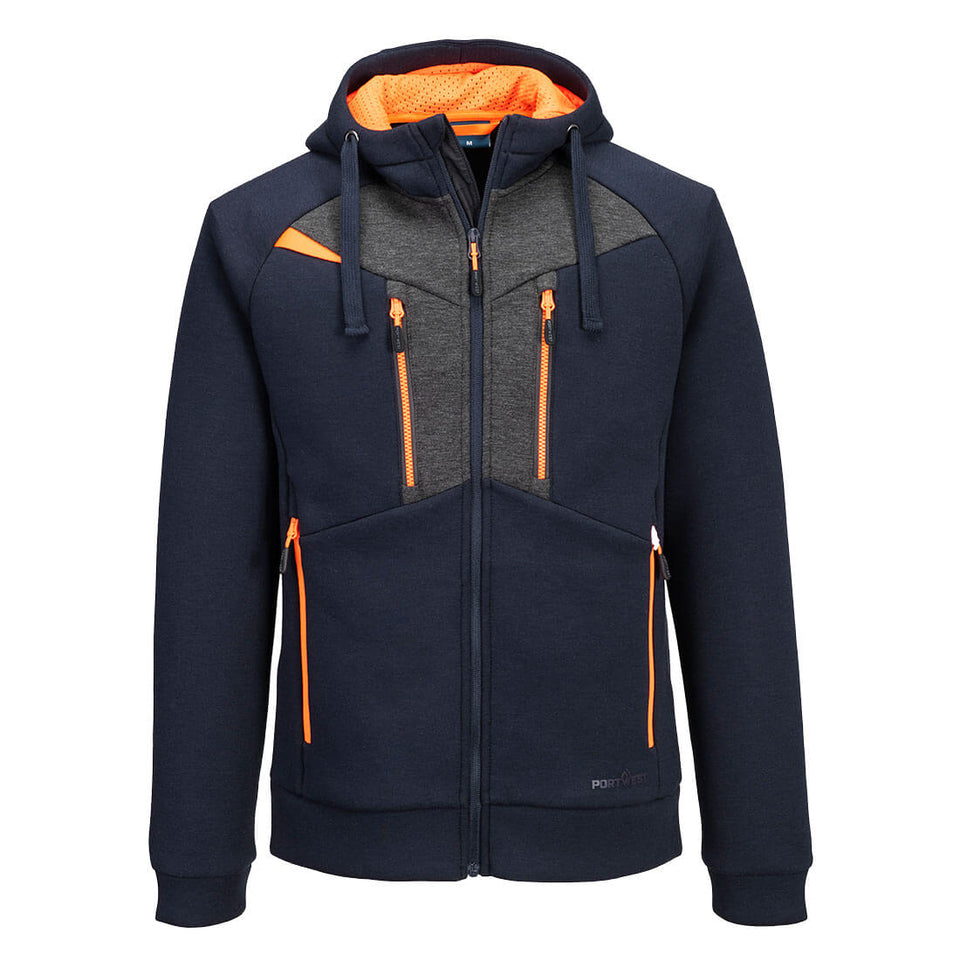 Felpa con zip DX4 Portwest personalizzato con logo - Pubblienne