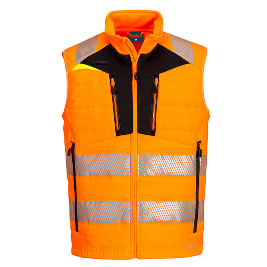 Gilet Softshell DX4 Alta Visibilità Portwest personalizzato con logo - Pubblienne