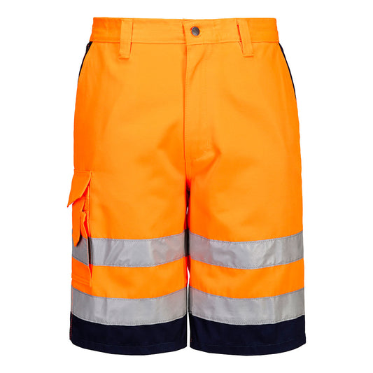 Bermuda Poliestere-cotone Hi-Vis Portwest personalizzato con logo - Pubblienne