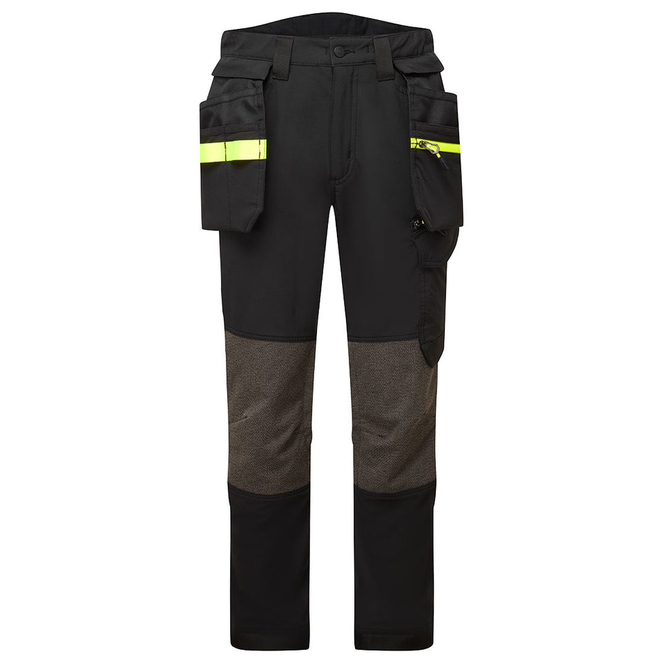 Pantalone Holster da lavoro Stretch EV4 Portwest personalizzato con logo - Pubblienne