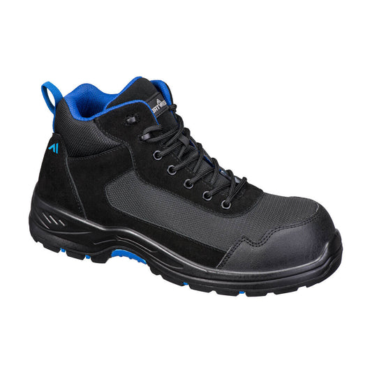 Stivale composito in tessuto scamosciato Mid S3L HRO SR FO Portwest personalizzato con logo - Pubblienne