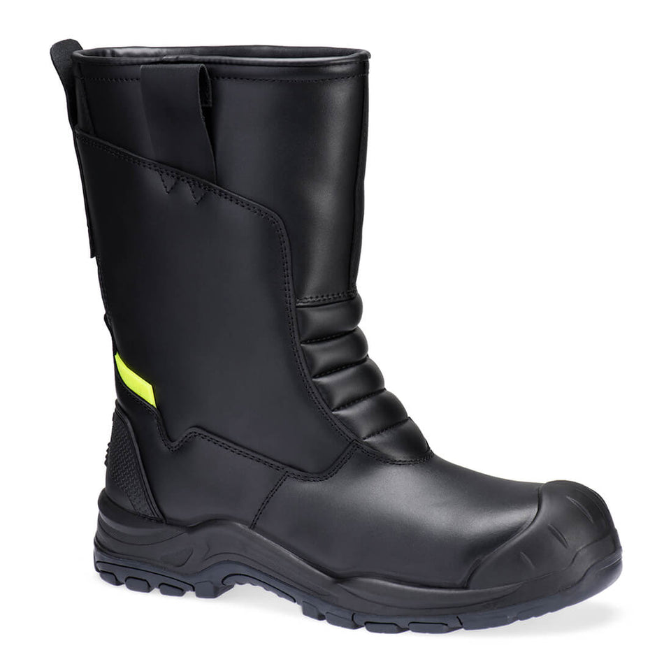 Stivale invernale in pelle e acciaio S3L SC HRO CI SR Portwest personalizzato con logo - Pubblienne