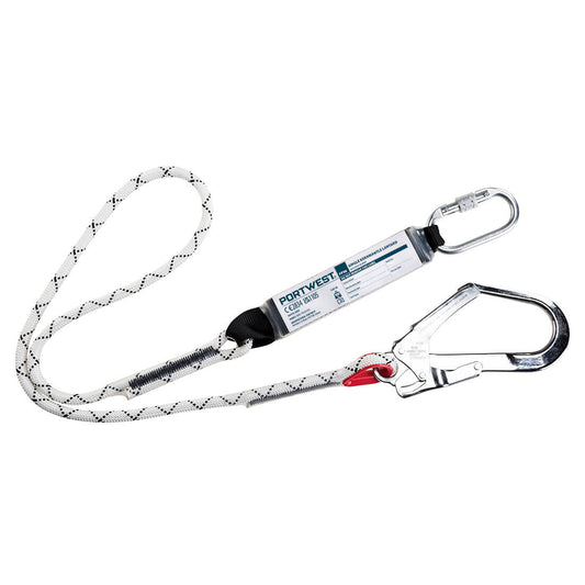 Cordino singolo con guaina con assorbitore Portwest personalizzato con logo - Pubblienne