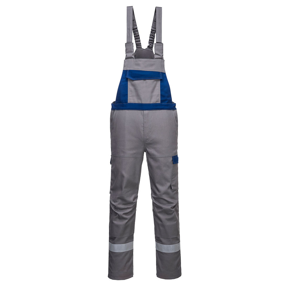 Salopette Bizflame Ultra bicolore Portwest personalizzato con logo - Pubblienne